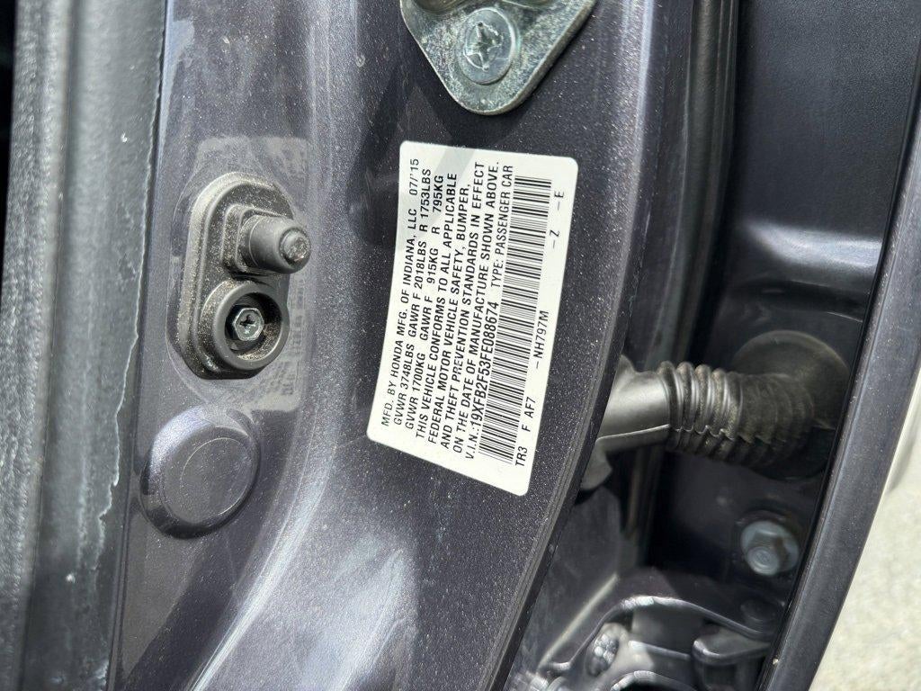 2015 Honda Civic Sedan 4dr CVT LX