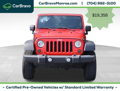 2018 Jeep Wrangler JK Unlimited Sport 4x4