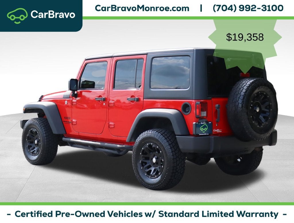 2018 Jeep Wrangler JK Unlimited Sport 4x4