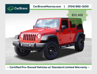 2018 Jeep Wrangler JK Unlimited Sport 4x4
