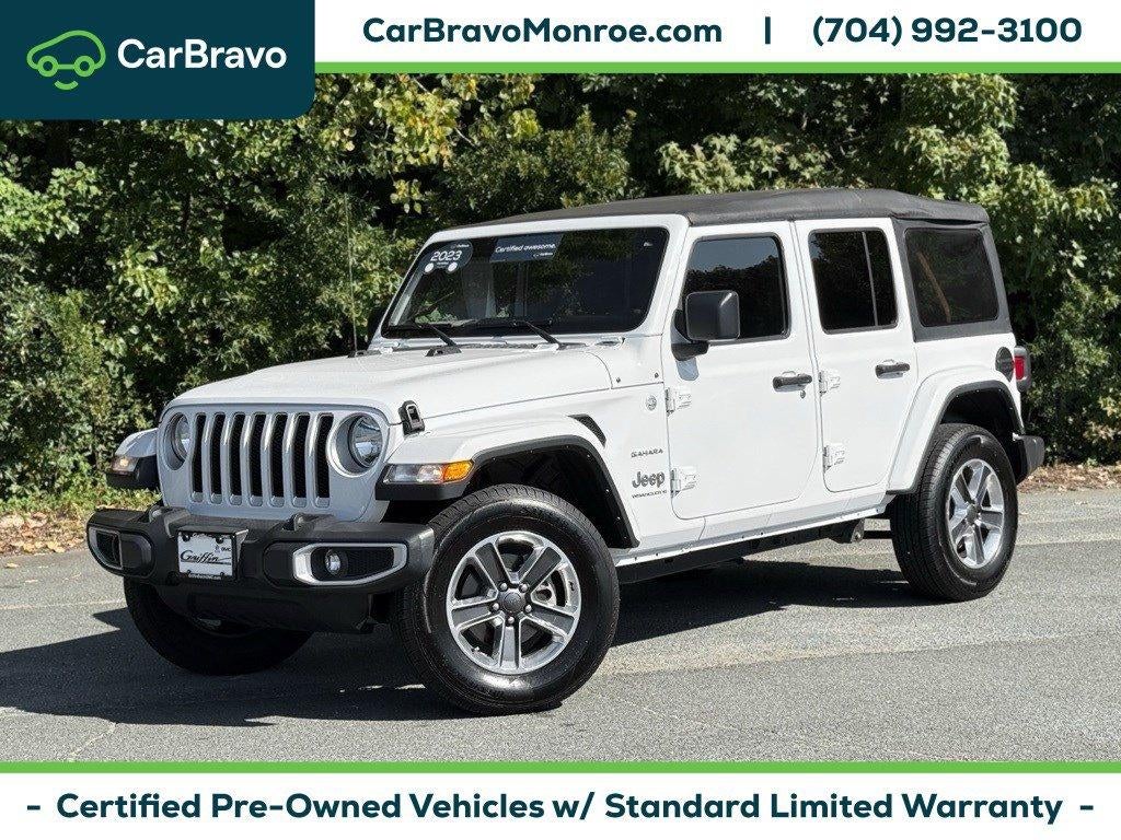 2023 Jeep Wrangler Sahara 4 Door 4x4