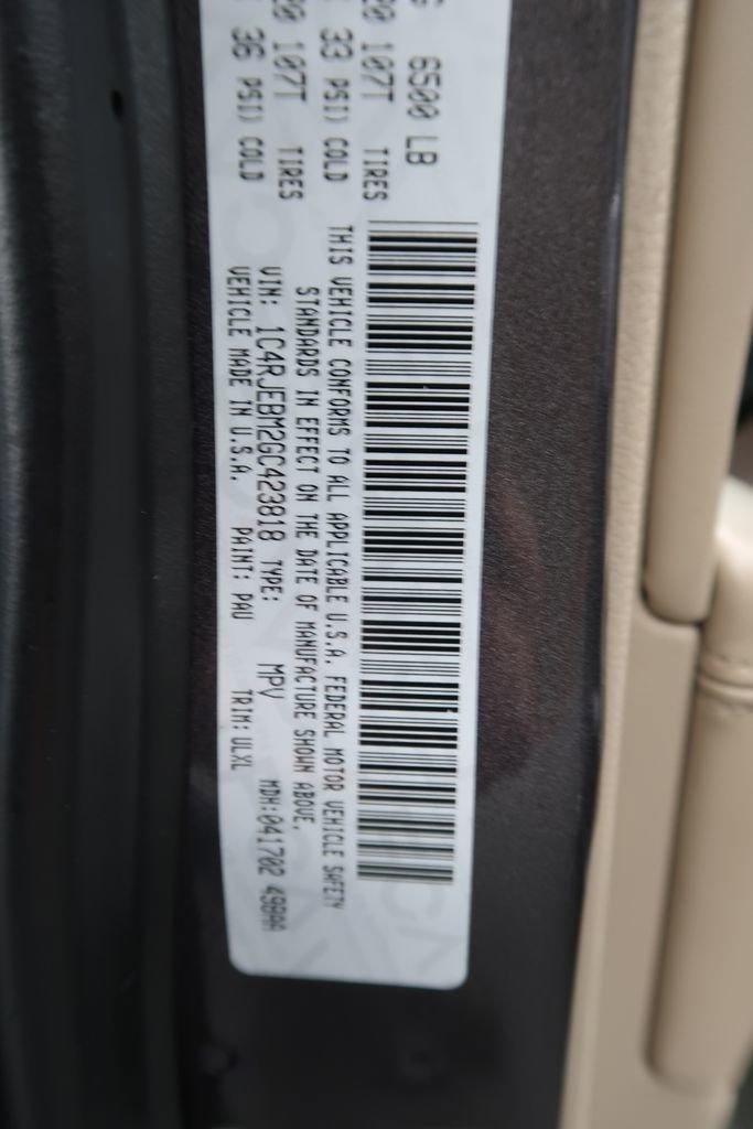 2016 Jeep Grand Cherokee RWD 4dr Limited