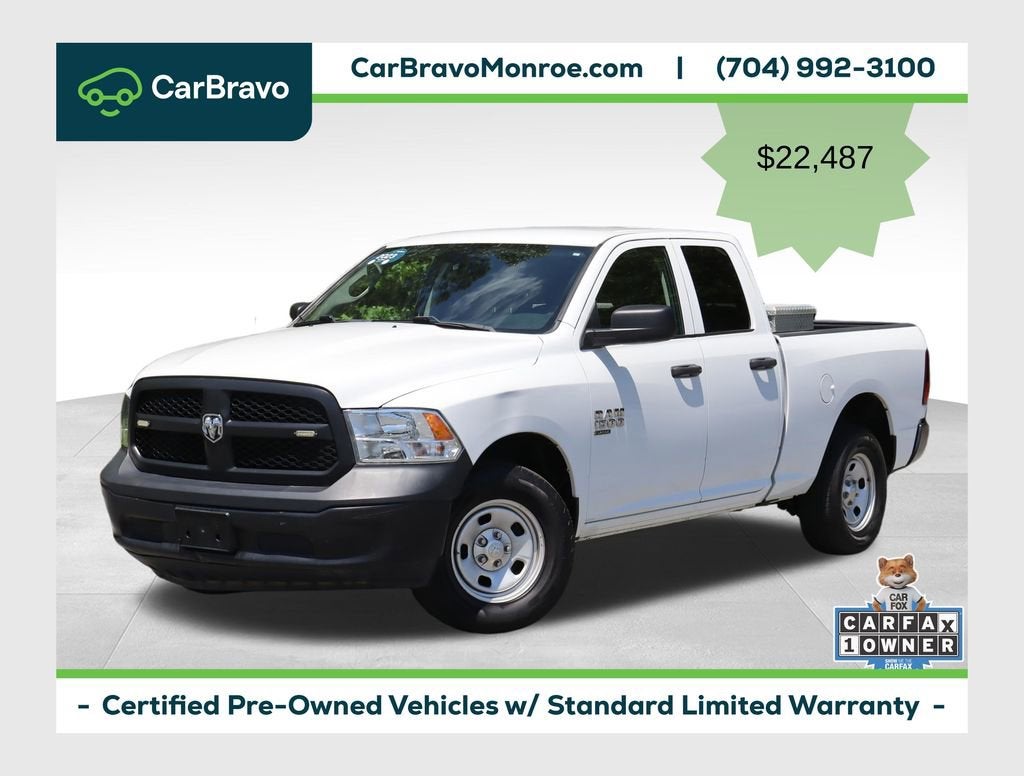 2023 RAM 1500 Classic Tradesman 4x4 Quad Cab 6'4" Box