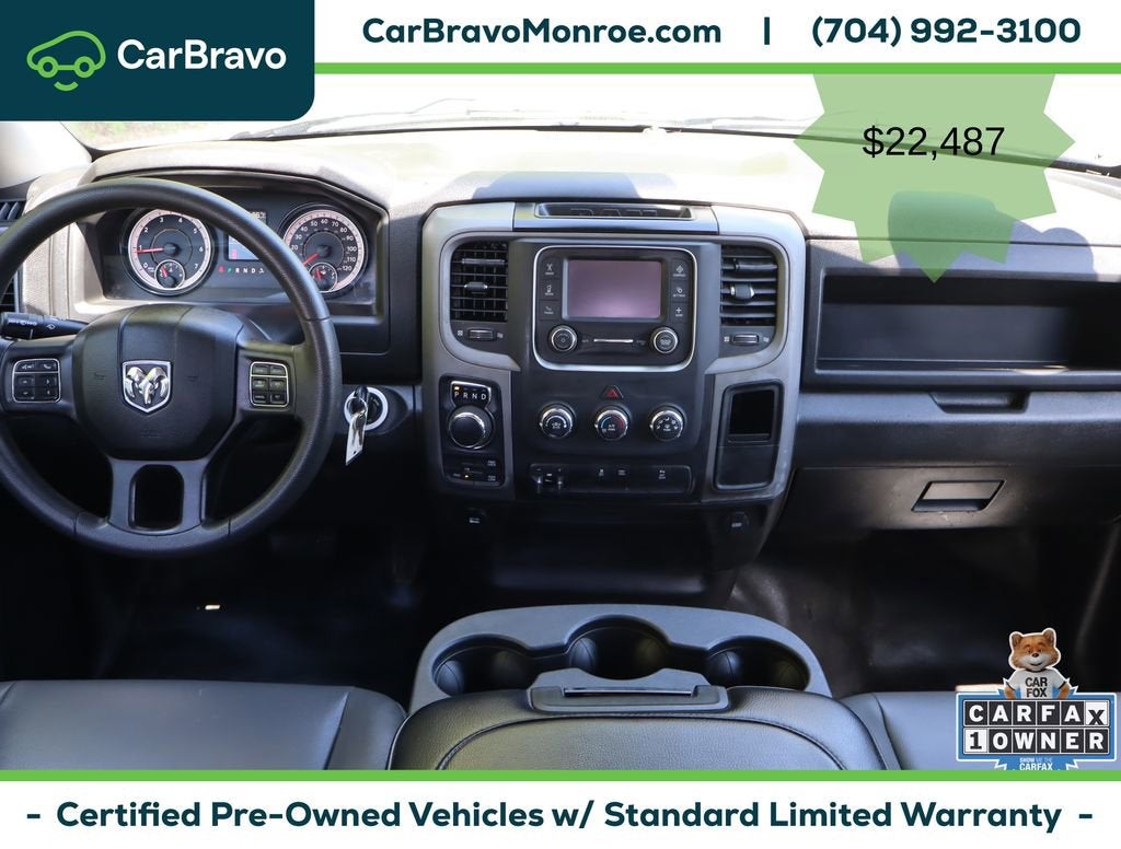 2023 RAM 1500 Classic Tradesman 4x4 Quad Cab 6'4" Box
