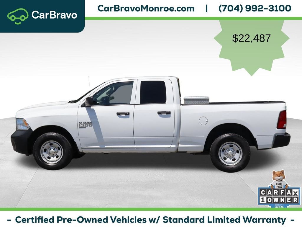2023 RAM 1500 Classic Tradesman 4x4 Quad Cab 6'4" Box