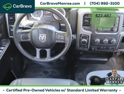 2023 RAM 1500 Classic Tradesman 4x4 Quad Cab 6'4" Box
