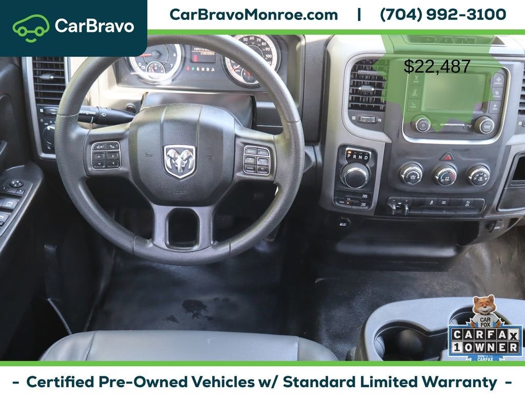 2023 RAM 1500 Classic Tradesman 4x4 Quad Cab 6'4" Box