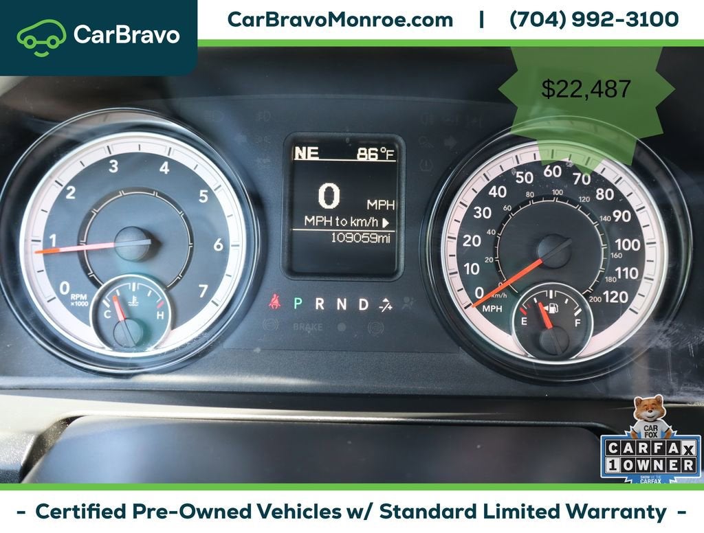 2023 RAM 1500 Classic Tradesman 4x4 Quad Cab 6'4" Box