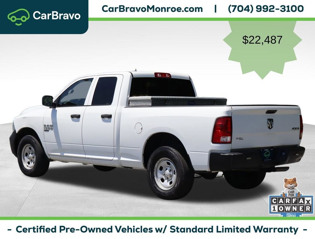 2023 RAM 1500 Classic Tradesman 4x4 Quad Cab 6'4" Box