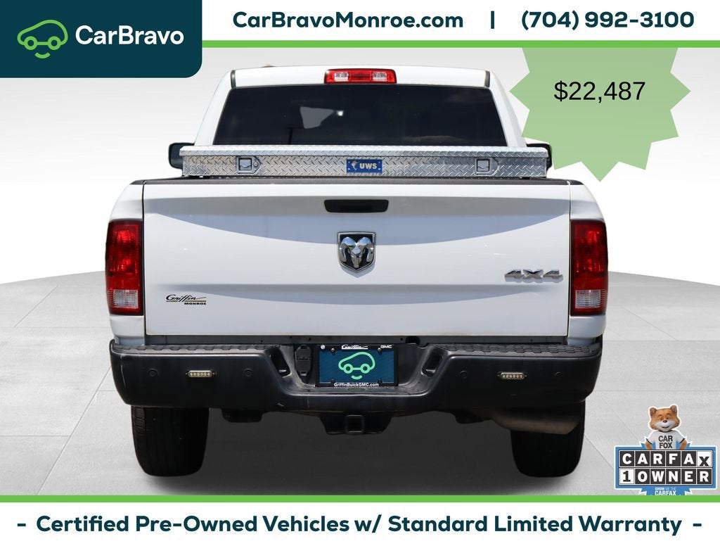 2023 RAM 1500 Classic Tradesman 4x4 Quad Cab 6'4" Box