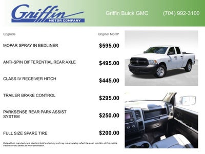2023 RAM 1500 Classic Tradesman 4x4 Quad Cab 6'4" Box