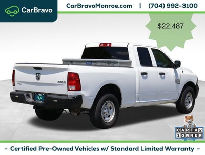 2023 RAM 1500 Classic Tradesman 4x4 Quad Cab 6'4" Box