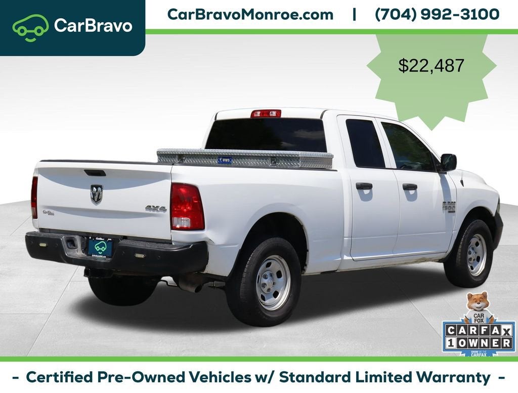 2023 RAM 1500 Classic Tradesman 4x4 Quad Cab 6'4" Box
