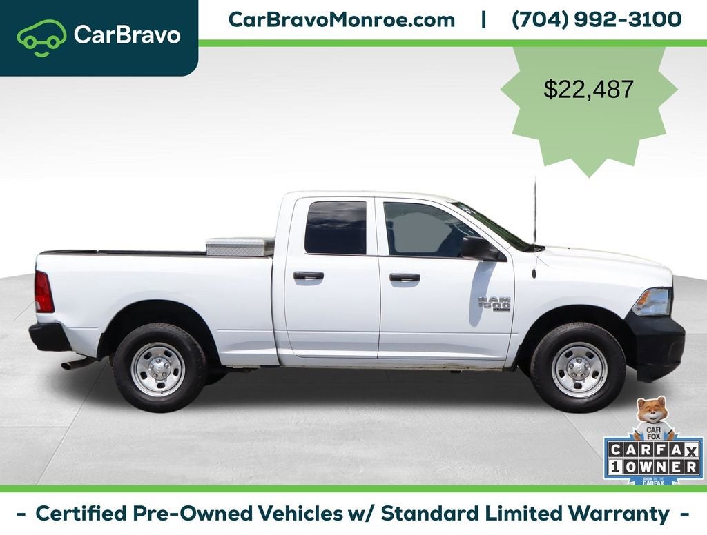2023 RAM 1500 Classic Tradesman 4x4 Quad Cab 6'4" Box