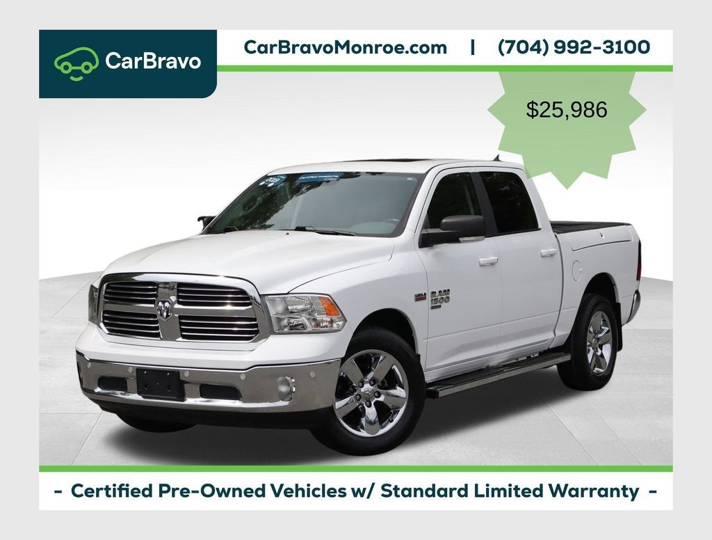 2019 RAM 1500 Classic Big Horn Crew Cab 4x4 5'7" Box