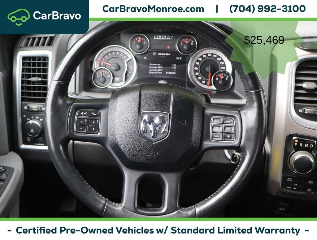 2019 RAM 1500 Classic Big Horn Crew Cab 4x4 5'7" Box