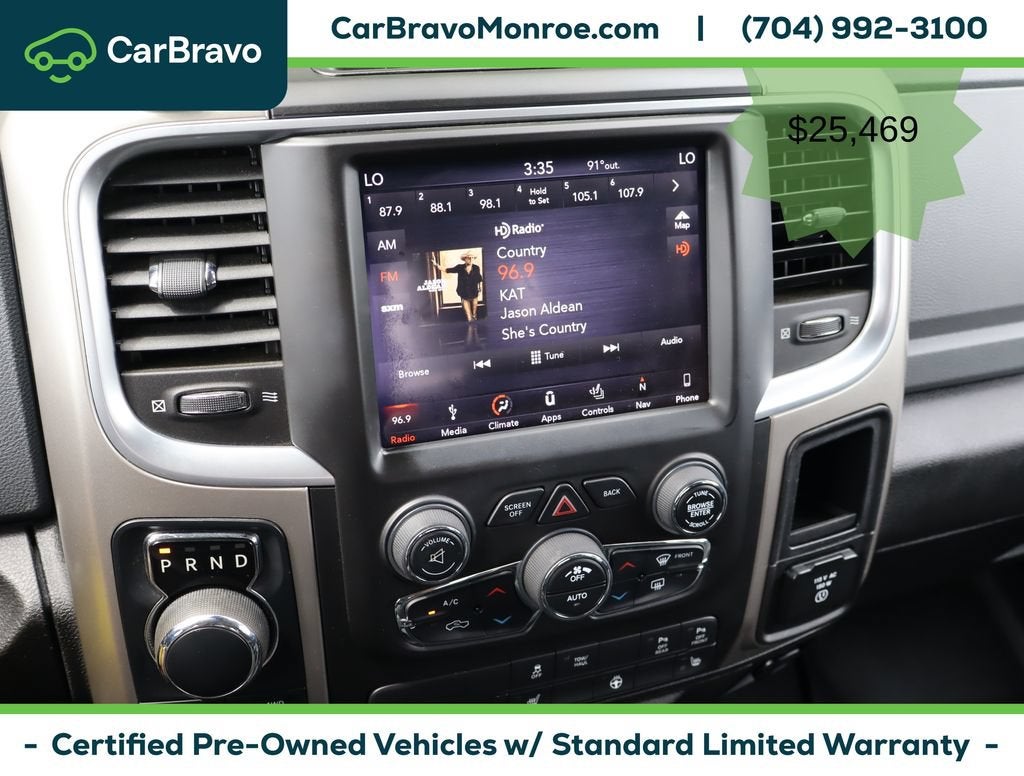 2019 RAM 1500 Classic Big Horn Crew Cab 4x4 5'7" Box