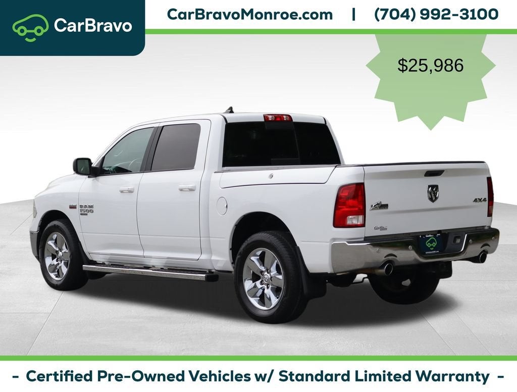 2019 RAM 1500 Classic Big Horn Crew Cab 4x4 5'7" Box