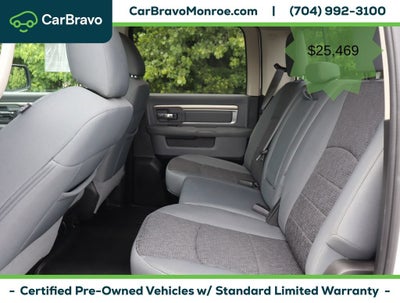 2019 RAM 1500 Classic Big Horn Crew Cab 4x4 5'7" Box