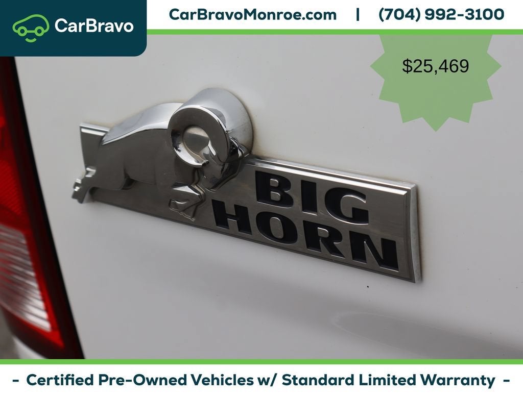 2019 RAM 1500 Classic Big Horn Crew Cab 4x4 5'7" Box