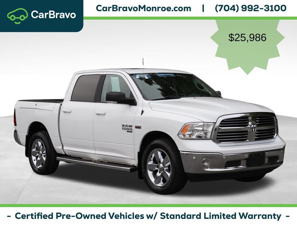 2019 RAM 1500 Classic Big Horn Crew Cab 4x4 5'7" Box