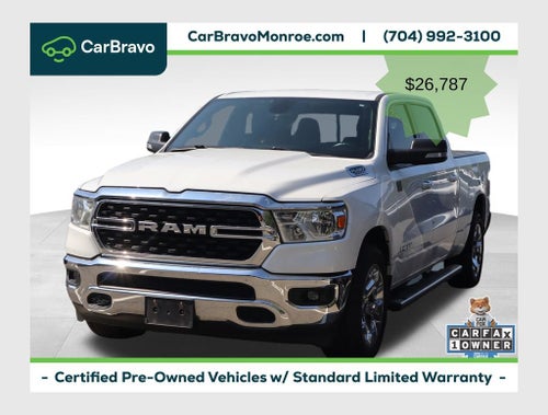 2022 RAM 1500 Big Horn Crew Cab 4x2 6'4" Box