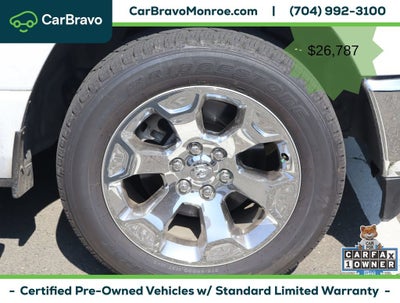 2022 RAM 1500 Big Horn Crew Cab 4x2 6'4" Box