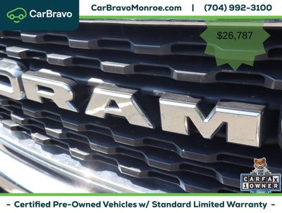 2022 RAM 1500 Big Horn Crew Cab 4x2 6'4" Box