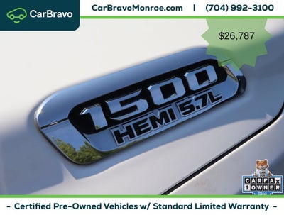 2022 RAM 1500 Big Horn Crew Cab 4x2 6'4" Box