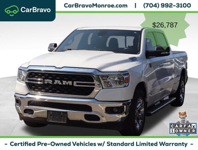 2022 RAM 1500 Big Horn Crew Cab 4x2 6'4" Box