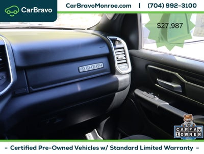 2022 RAM 1500 Big Horn Crew Cab 4x2 6'4" Box