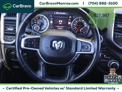 2022 RAM 1500 Big Horn Crew Cab 4x2 6'4" Box