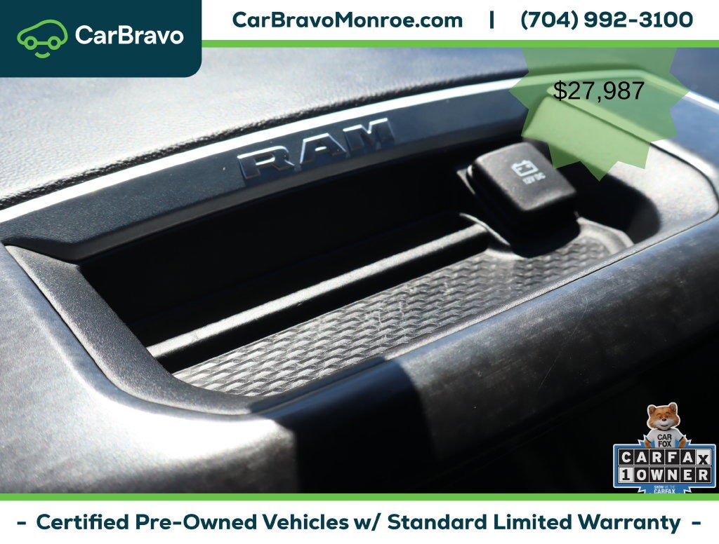 2022 RAM 1500 Big Horn Crew Cab 4x2 6'4" Box