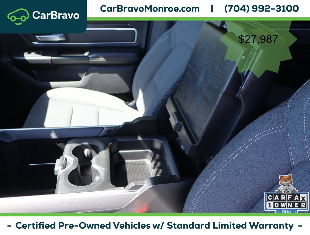 2022 RAM 1500 Big Horn Crew Cab 4x2 6'4" Box