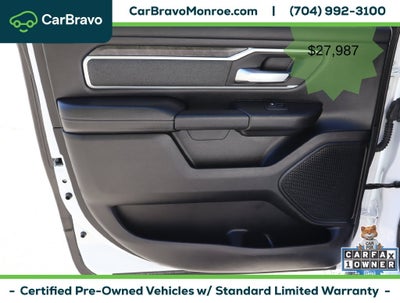 2022 RAM 1500 Big Horn Crew Cab 4x2 6'4" Box