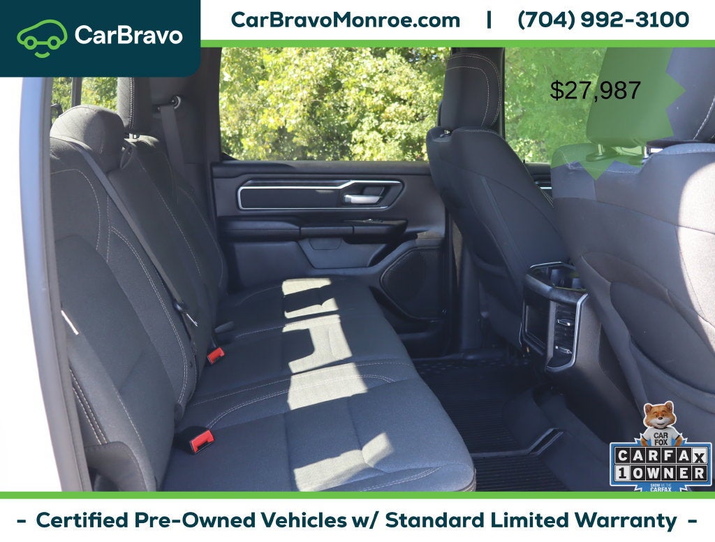2022 RAM 1500 Big Horn Crew Cab 4x2 6'4" Box