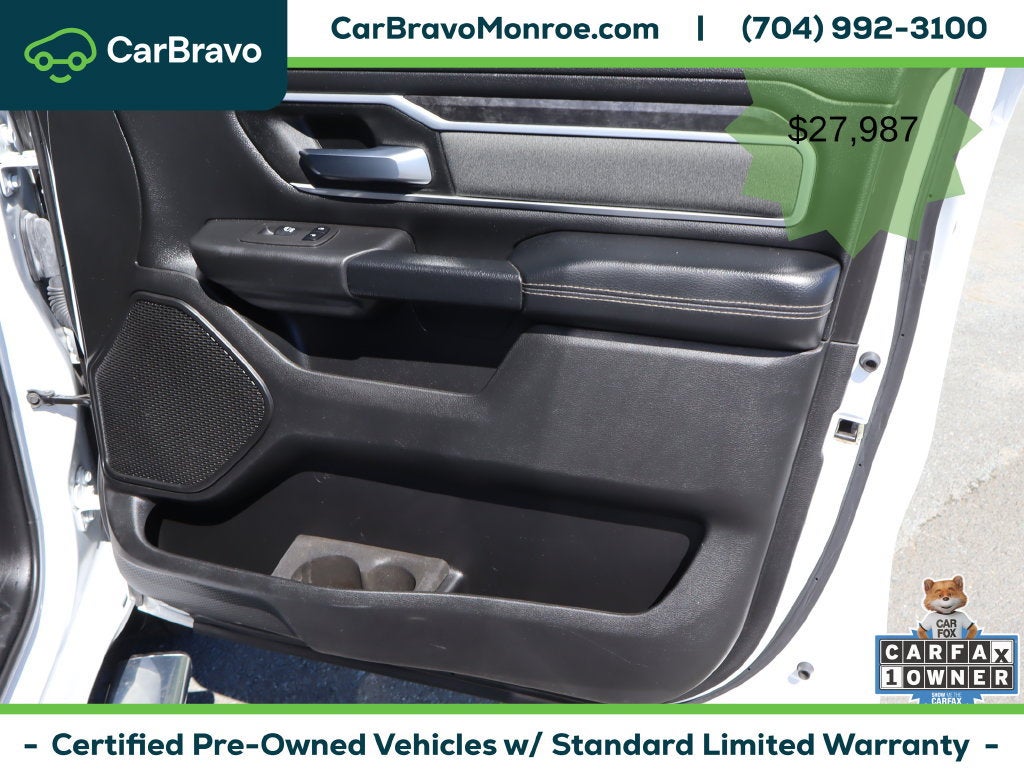 2022 RAM 1500 Big Horn Crew Cab 4x2 6'4" Box