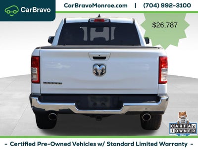2022 RAM 1500 Big Horn Crew Cab 4x2 6'4" Box