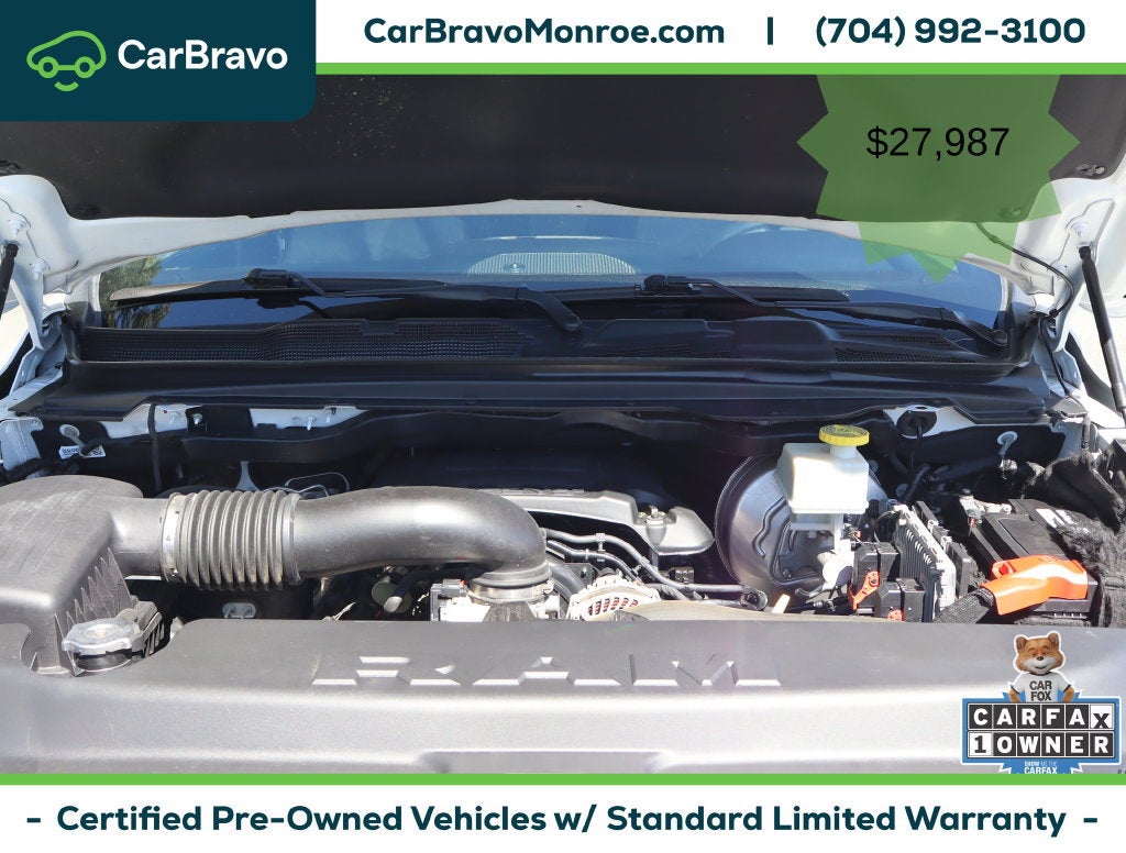 2022 RAM 1500 Big Horn Crew Cab 4x2 6'4" Box