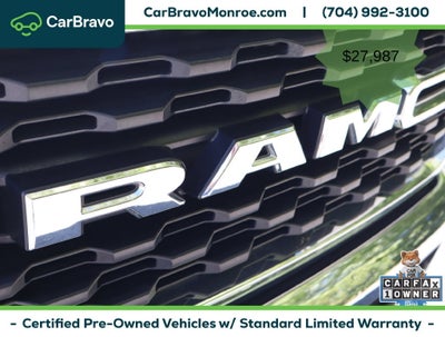 2022 RAM 1500 Big Horn Crew Cab 4x2 6'4" Box