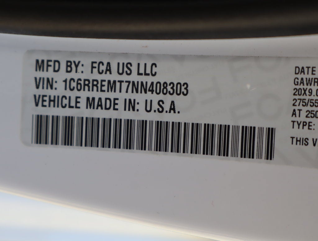 2022 RAM 1500 Big Horn Crew Cab 4x2 6'4" Box