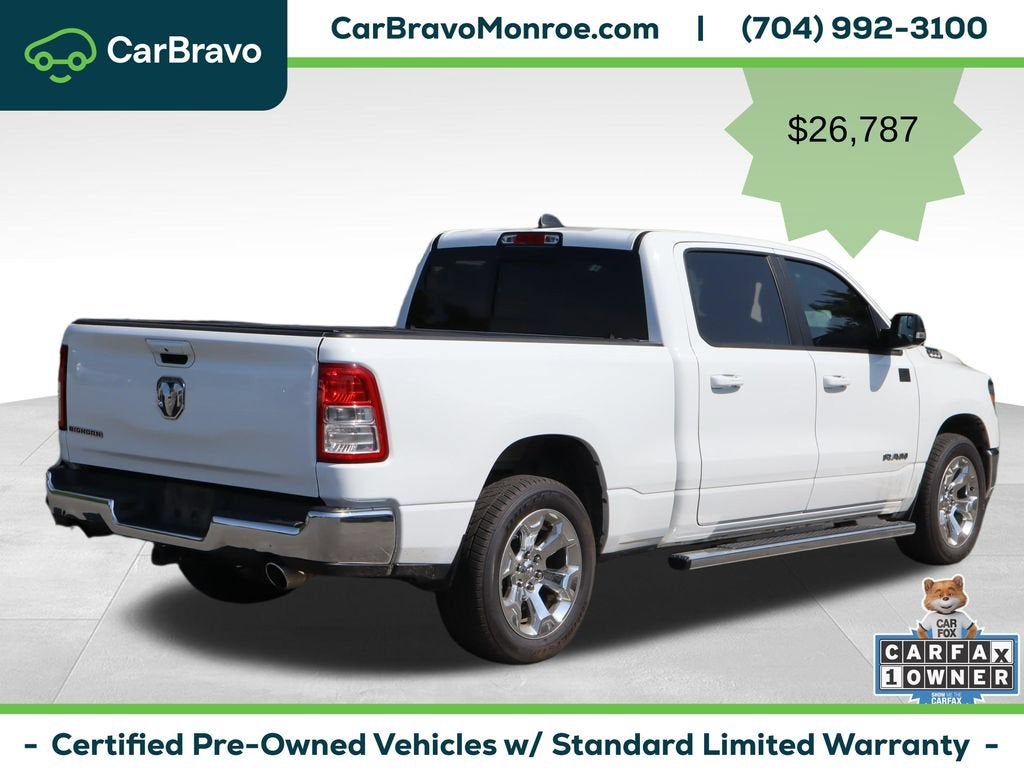 2022 RAM 1500 Big Horn Crew Cab 4x2 6'4" Box