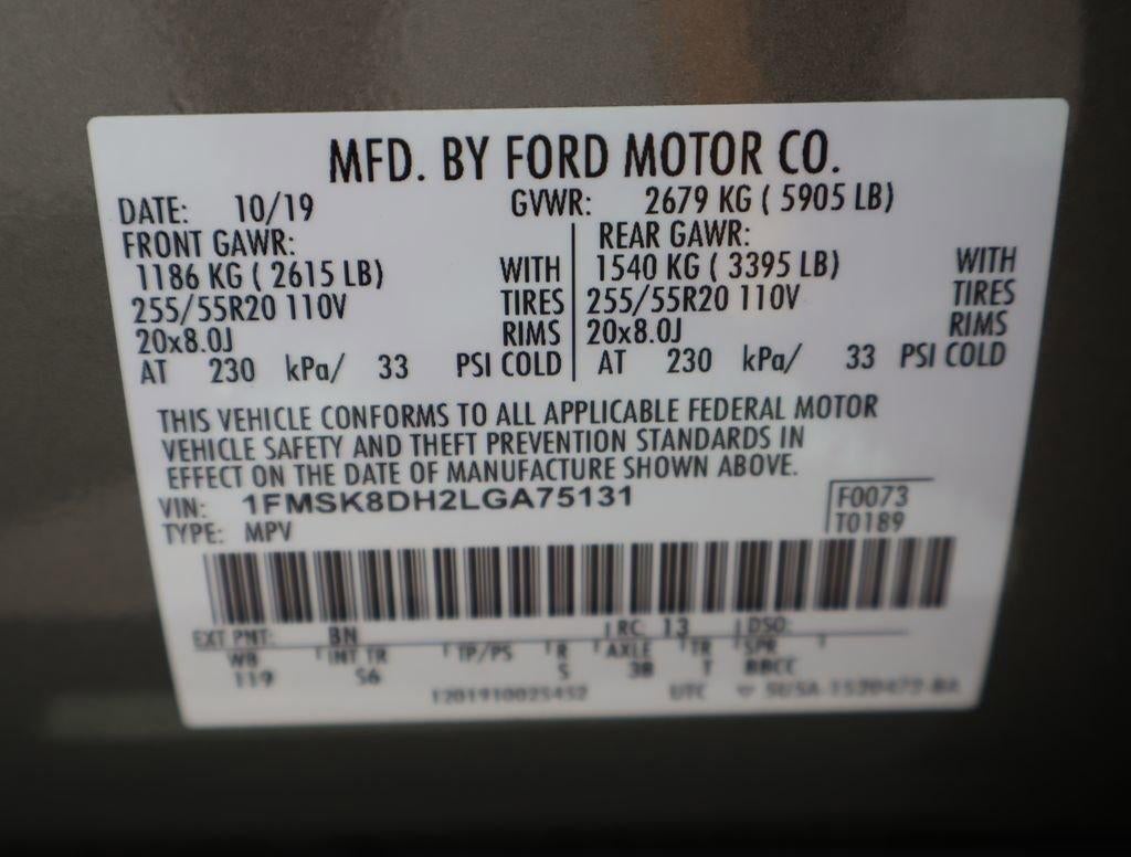 2020 Ford Explorer XLT 4WD