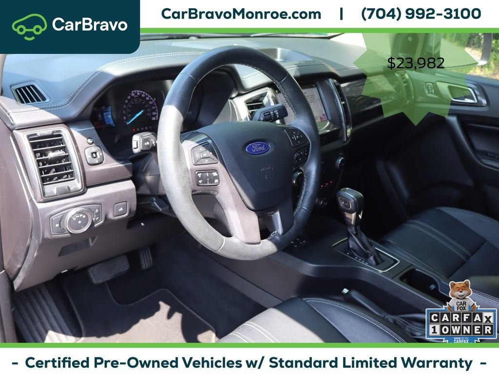 2019 Ford Ranger LARIAT 2WD SuperCrew 5' Box