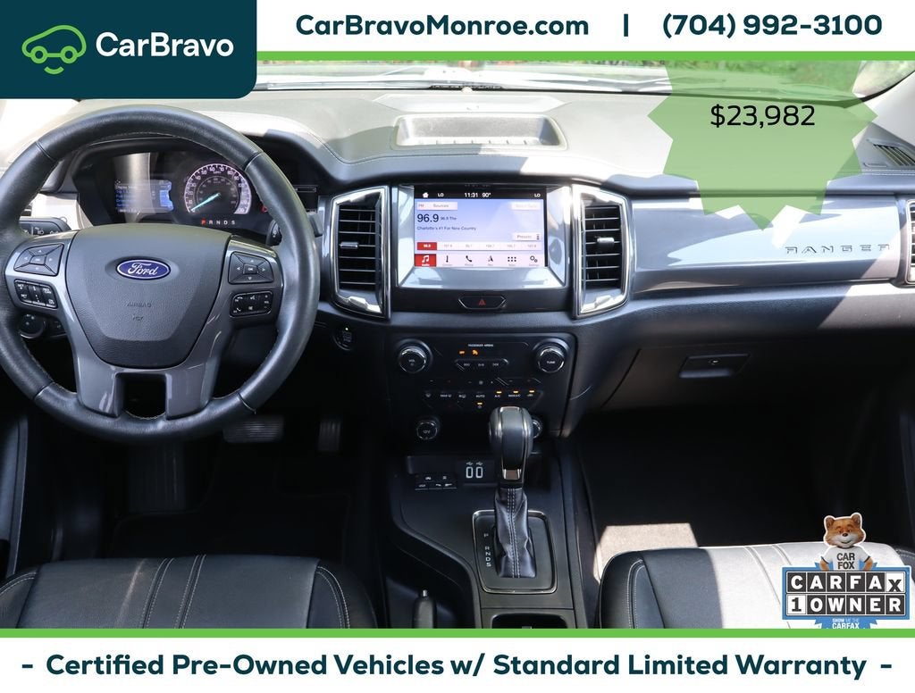 2019 Ford Ranger LARIAT 2WD SuperCrew 5' Box