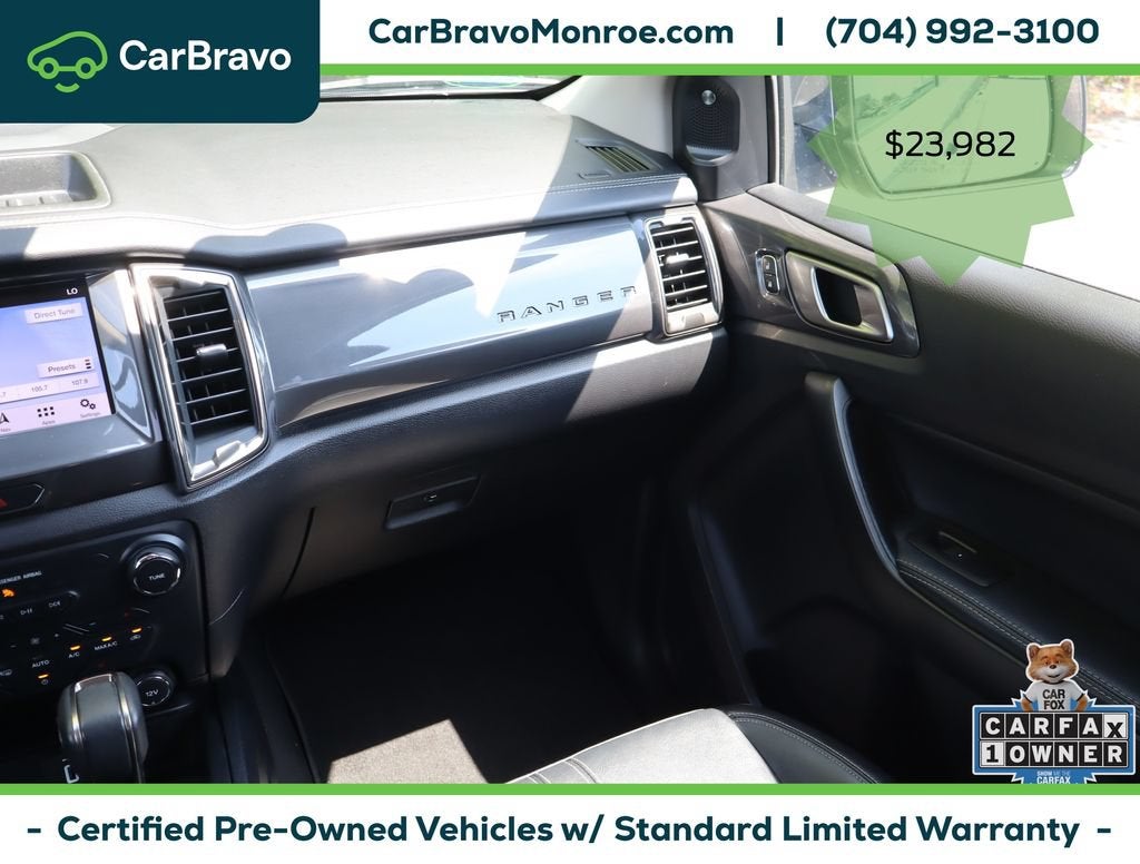 2019 Ford Ranger LARIAT 2WD SuperCrew 5' Box