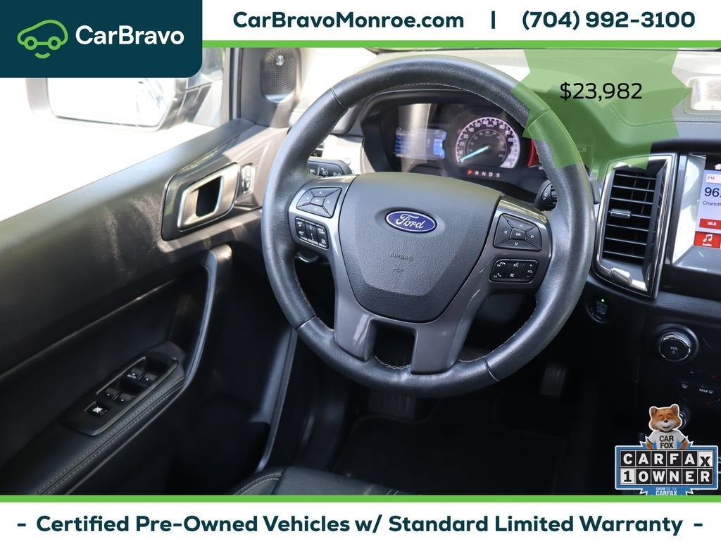 2019 Ford Ranger LARIAT 2WD SuperCrew 5' Box