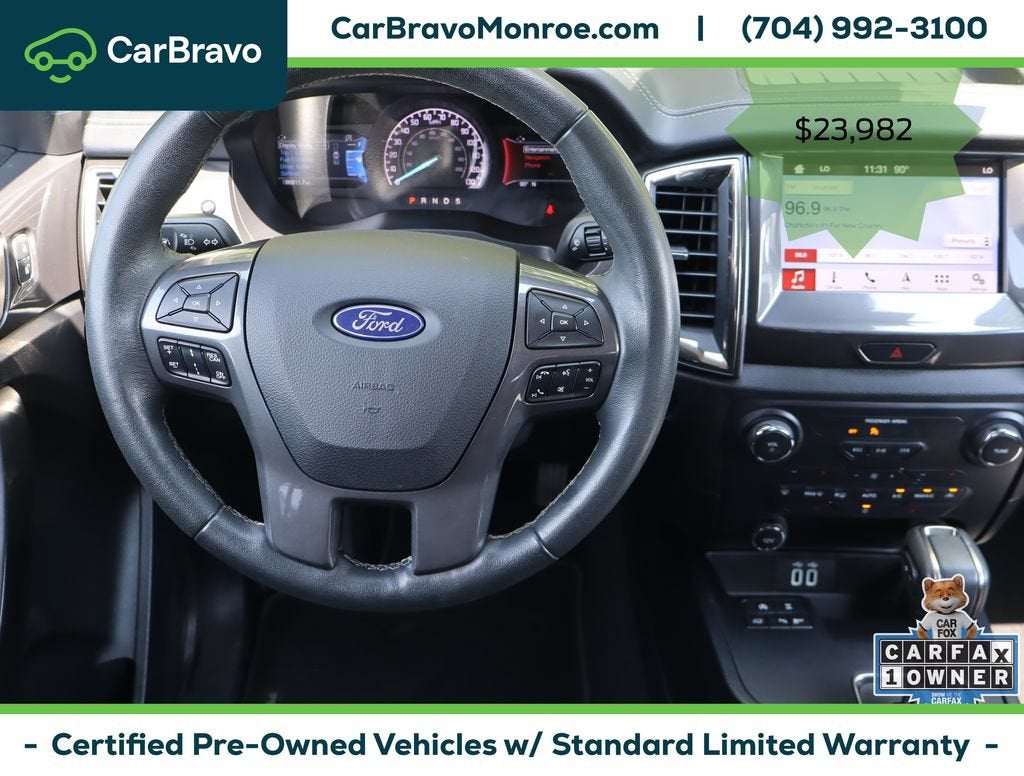 2019 Ford Ranger LARIAT 2WD SuperCrew 5' Box