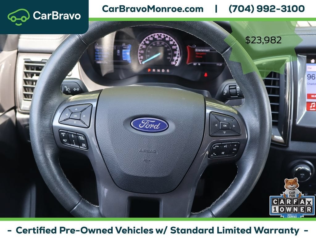 2019 Ford Ranger LARIAT 2WD SuperCrew 5' Box