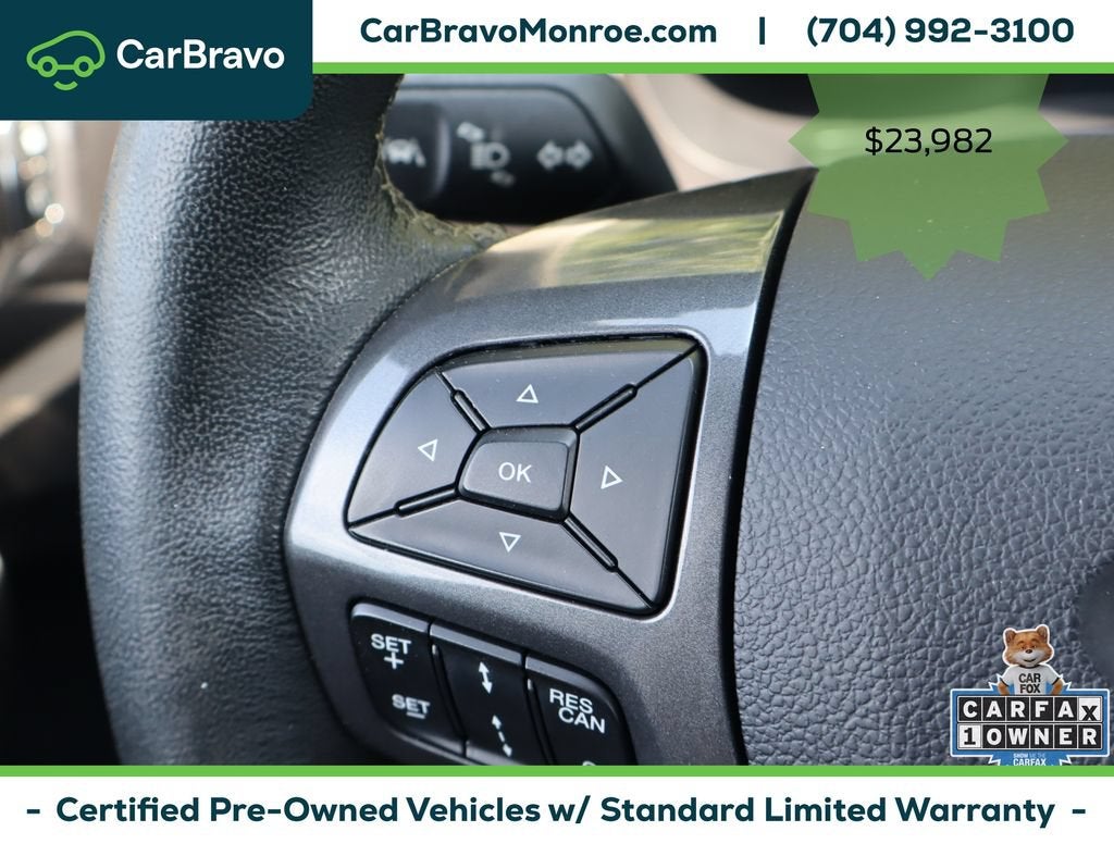 2019 Ford Ranger LARIAT 2WD SuperCrew 5' Box